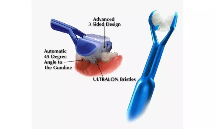 HDP Triple Pet Toothbrush - Second Medium