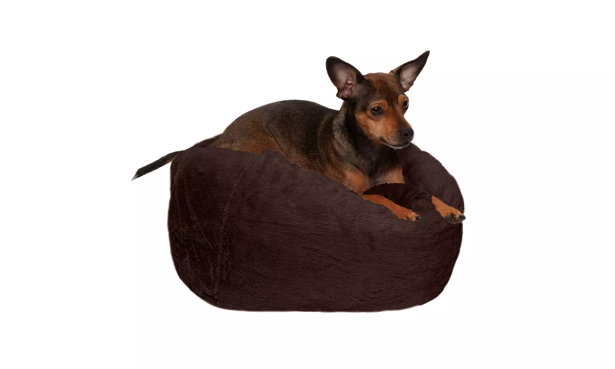 Furhaven Round Insulating Ball Pet Bed