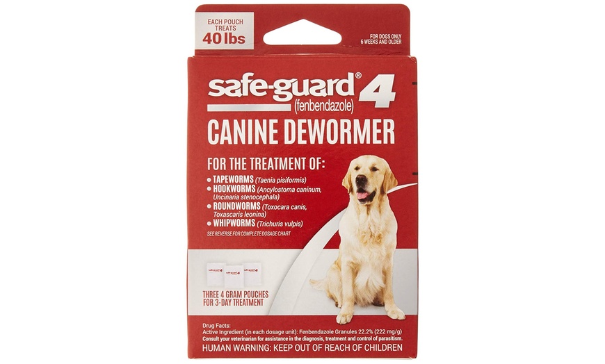 Prosense safeguard 2025 4 canine dewormer