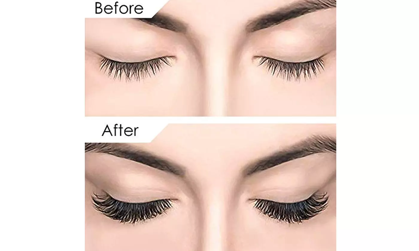Pack of 5 Pairs 3D Mink Fur False Eyelashes Full Strips Thick Cross Long Lashes