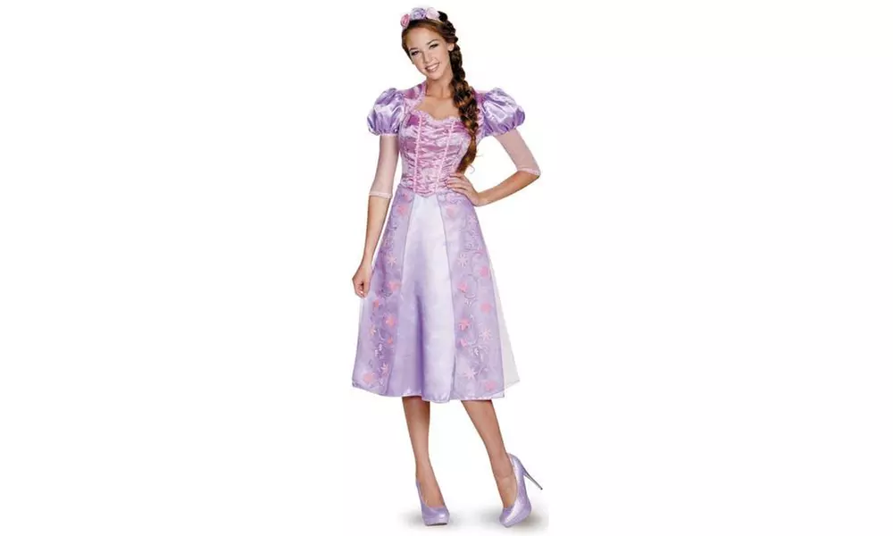 Disney Princess Rapunzel Deluxe Adult Costume - Primary Image