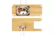 Bamboo Charging Station Dock Stand Holder For Apple Watch iPhone iPad - Second Medium