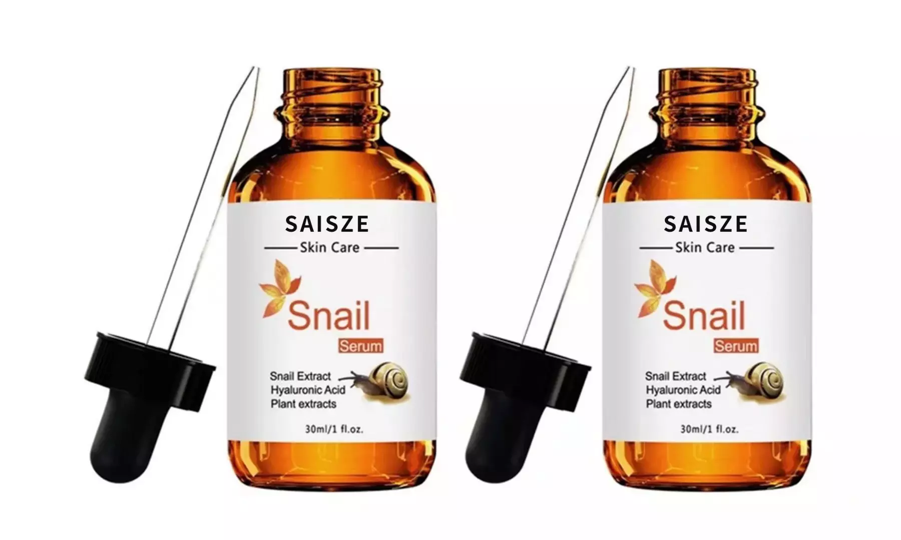 Anti-Aging Facial Serum with Snail Essence Renewal Serum Repair Damaged Skin - Primary Image