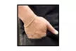 3MM Diamond-Cut Rope Chain Bracelet in 10K Solid Gold  - Second Medium