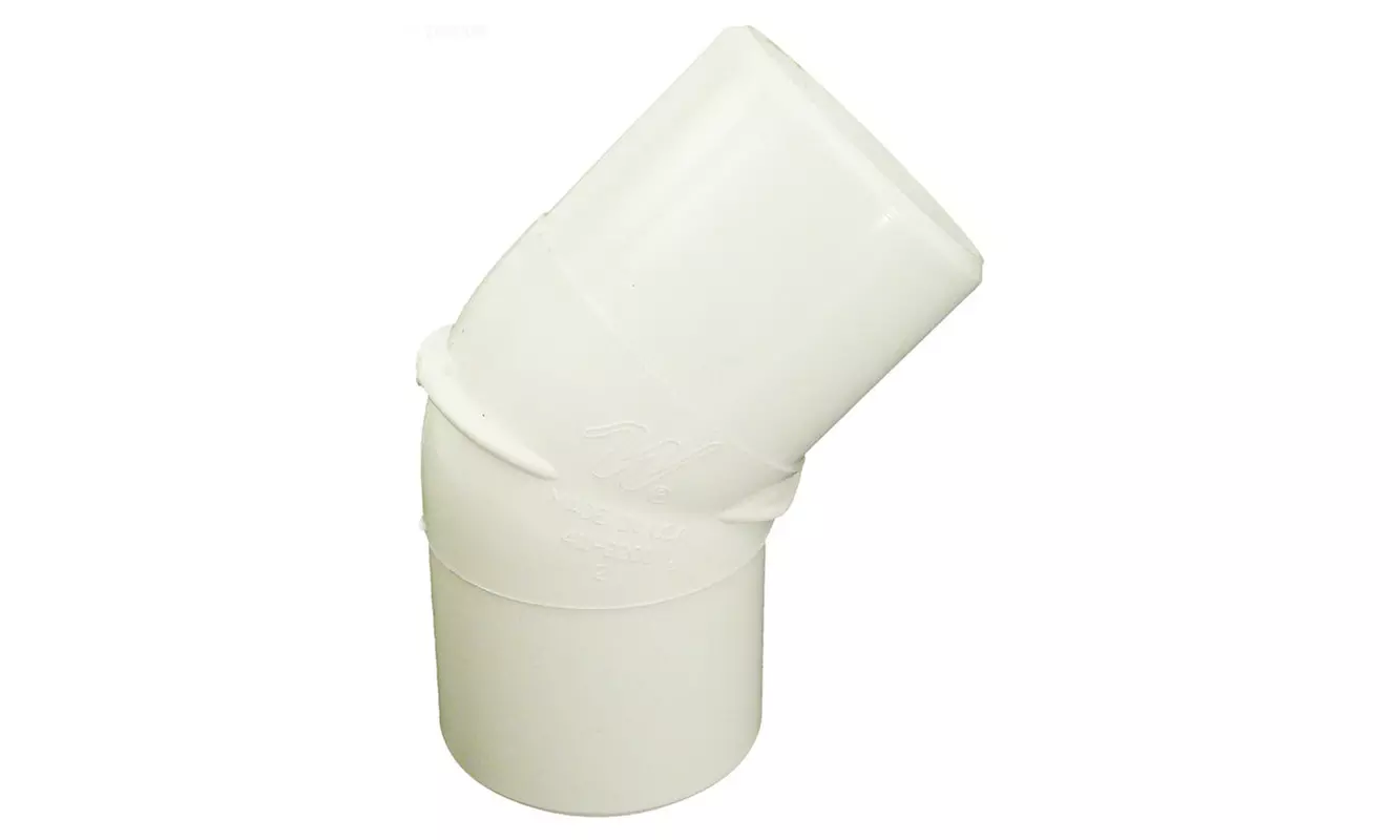 Waterway Plastics WW4112200 45 deg 2 x 2 in. Spigot Elbow - Primary Image