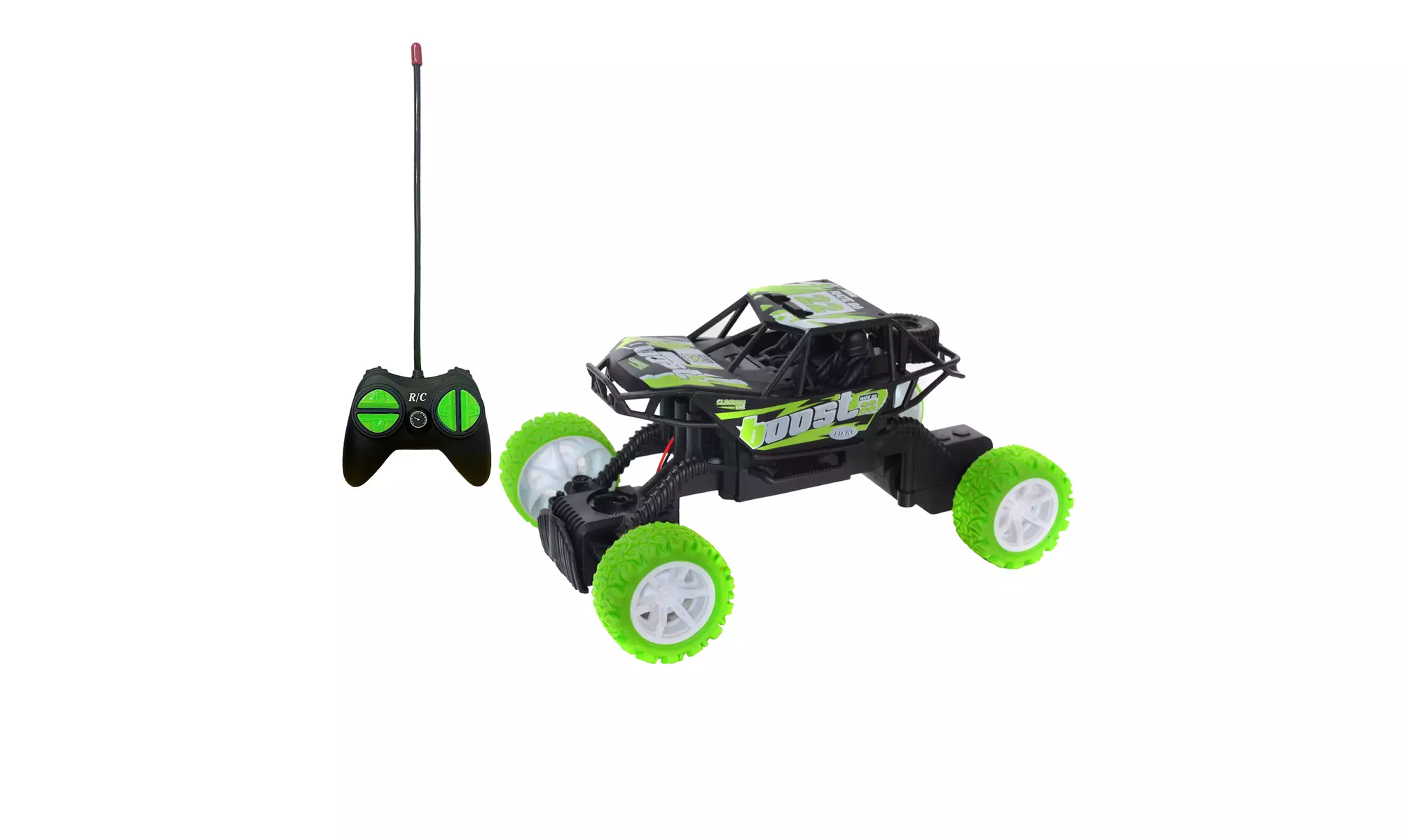 Zummy Cross Country LED Light Remote Control Stunt RC Car