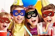 Superhero Costume and Dress Up for Kids Capes and Mask - Second Medium