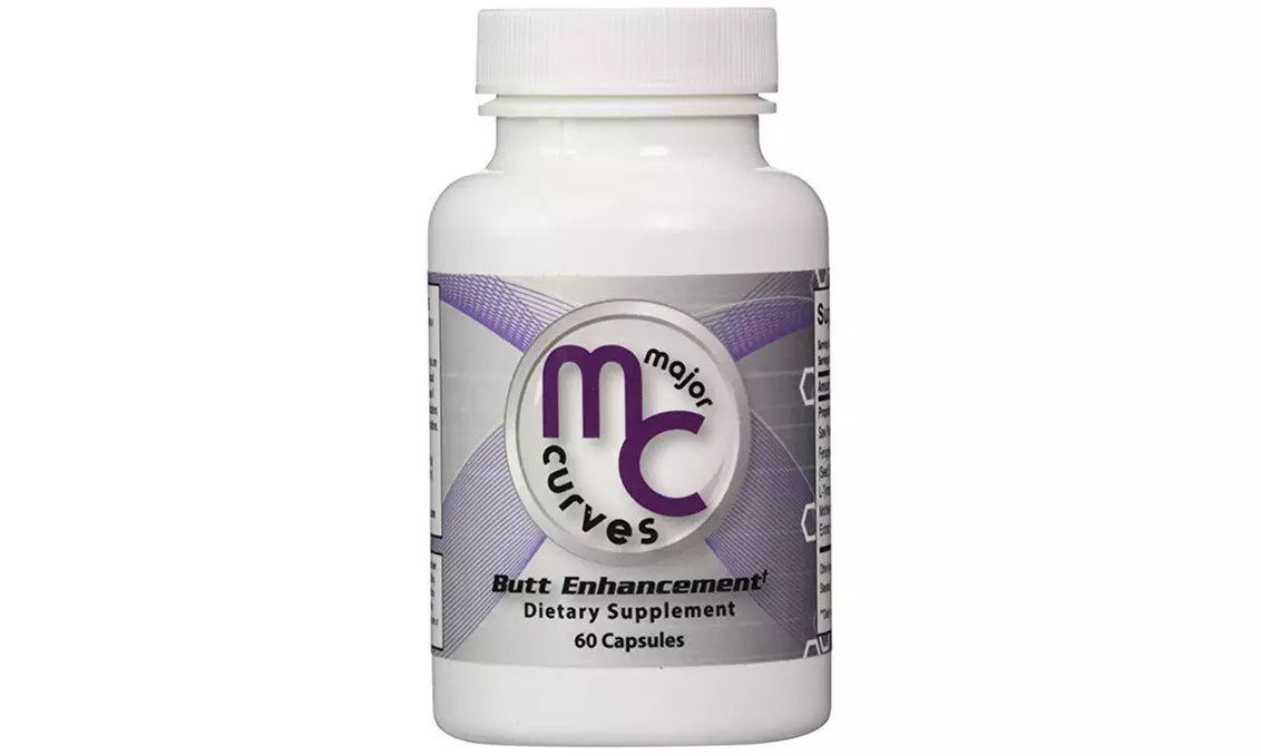 Major Curves Butt Enhancement Enlargement Capsules, 60 Capsules - Primary Image
