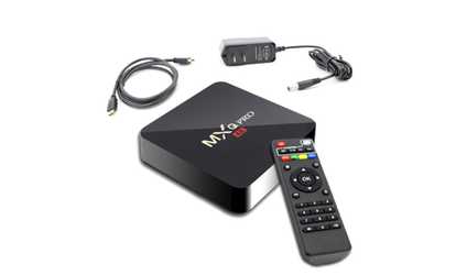 image for MXQ Pro 4K Ultra HD Quad-Core Streaming Media Player w/i8 Keyboard