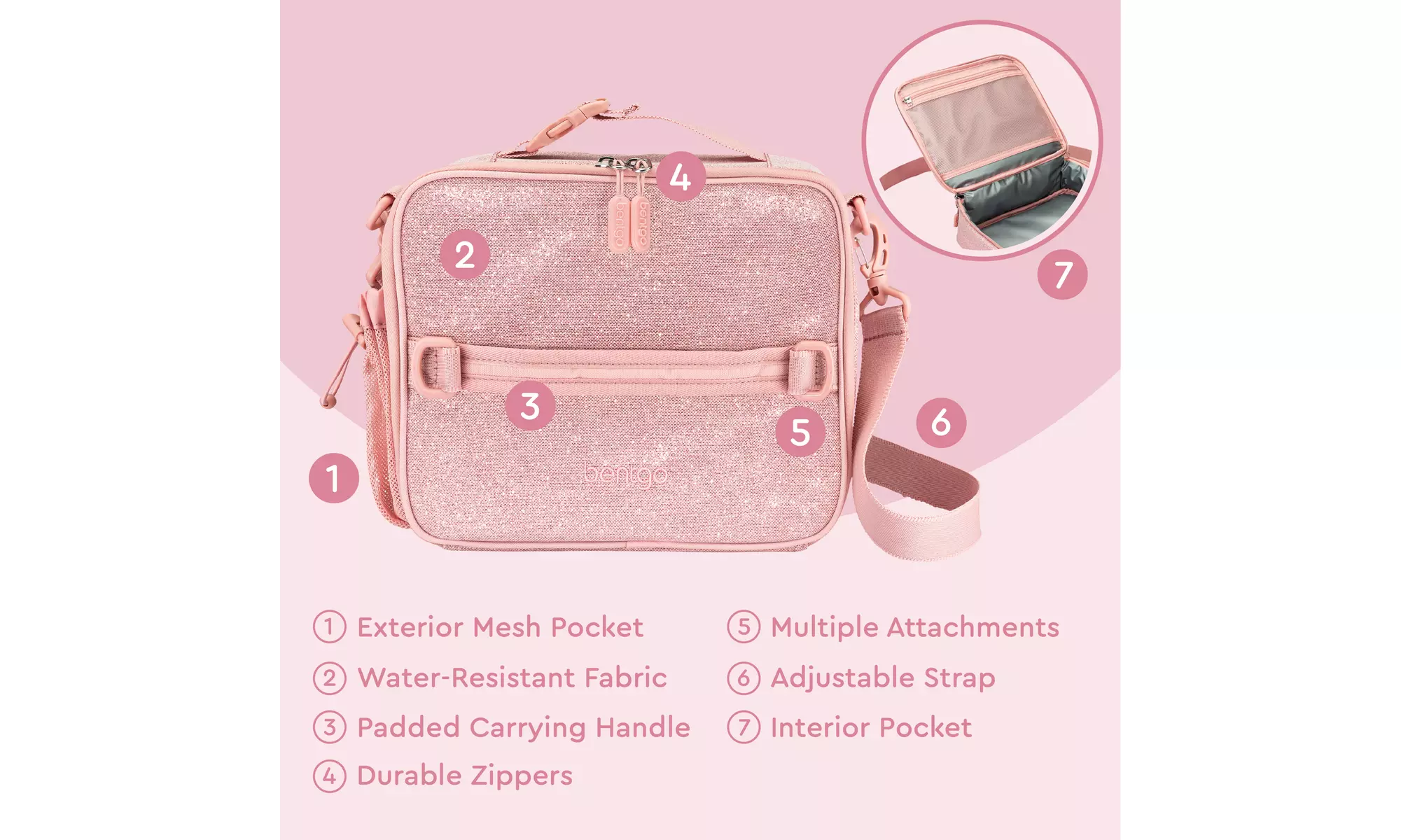 Bentgo Kids Lunch Bag - Durable and Double Insulated