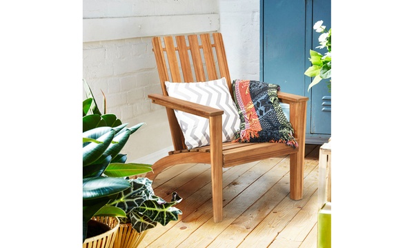 Low wooden garden online chairs