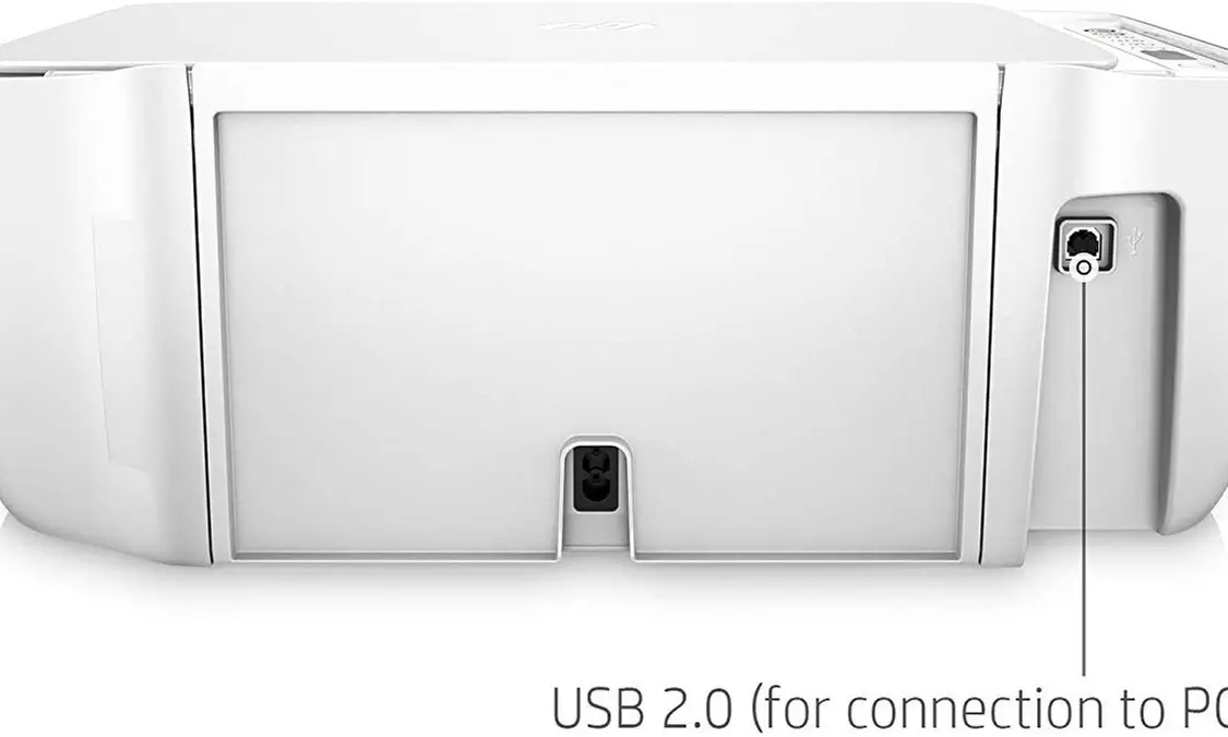 HP DeskJet 2655 All-in-One Compact Printer NO INK (White) - Refurbished - Second Medium
