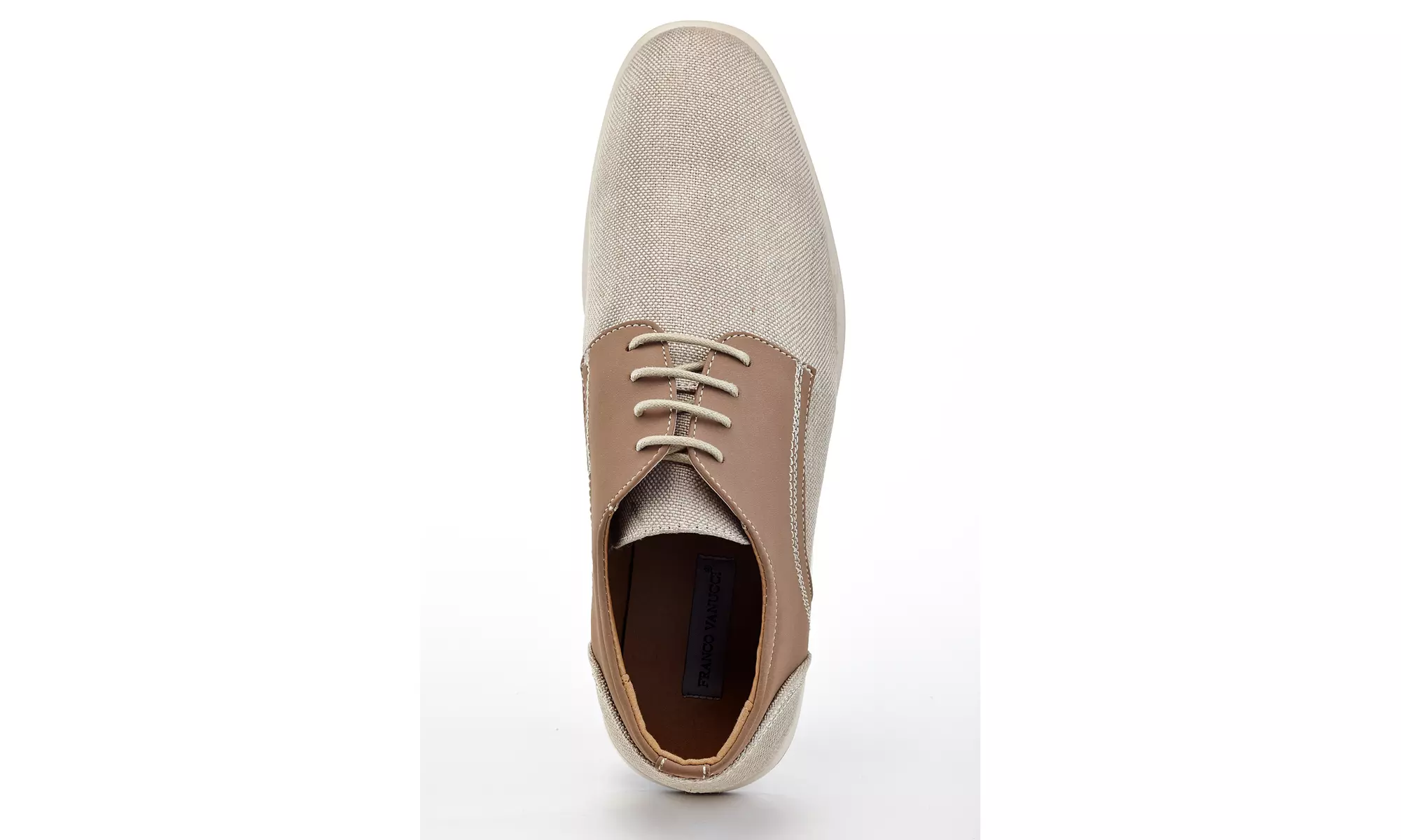 Franco Vanucci Men's Canvas Oxford Shoes