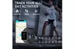 KUNGIX smart watch, full touch screen fitness tracker with heart rate monitor - Second Medium