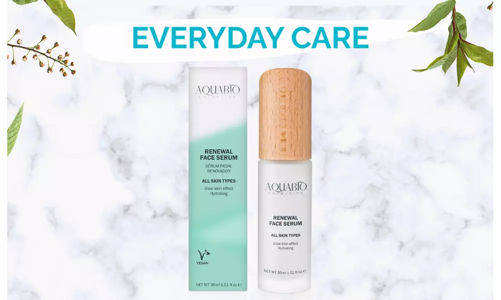 Aquabio Cosmetics Collagen Firming or Renewal Face Serum 1.01fl.oz
