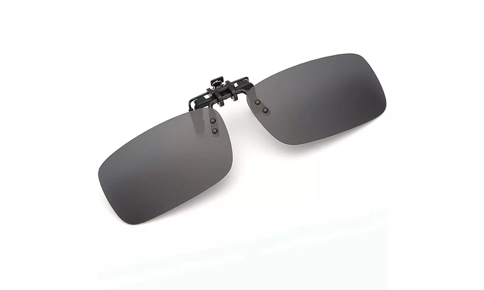 US 2-4 Pc Flip Up Clip On Sunglasses Glasses Polarized Night Vision Driving Box