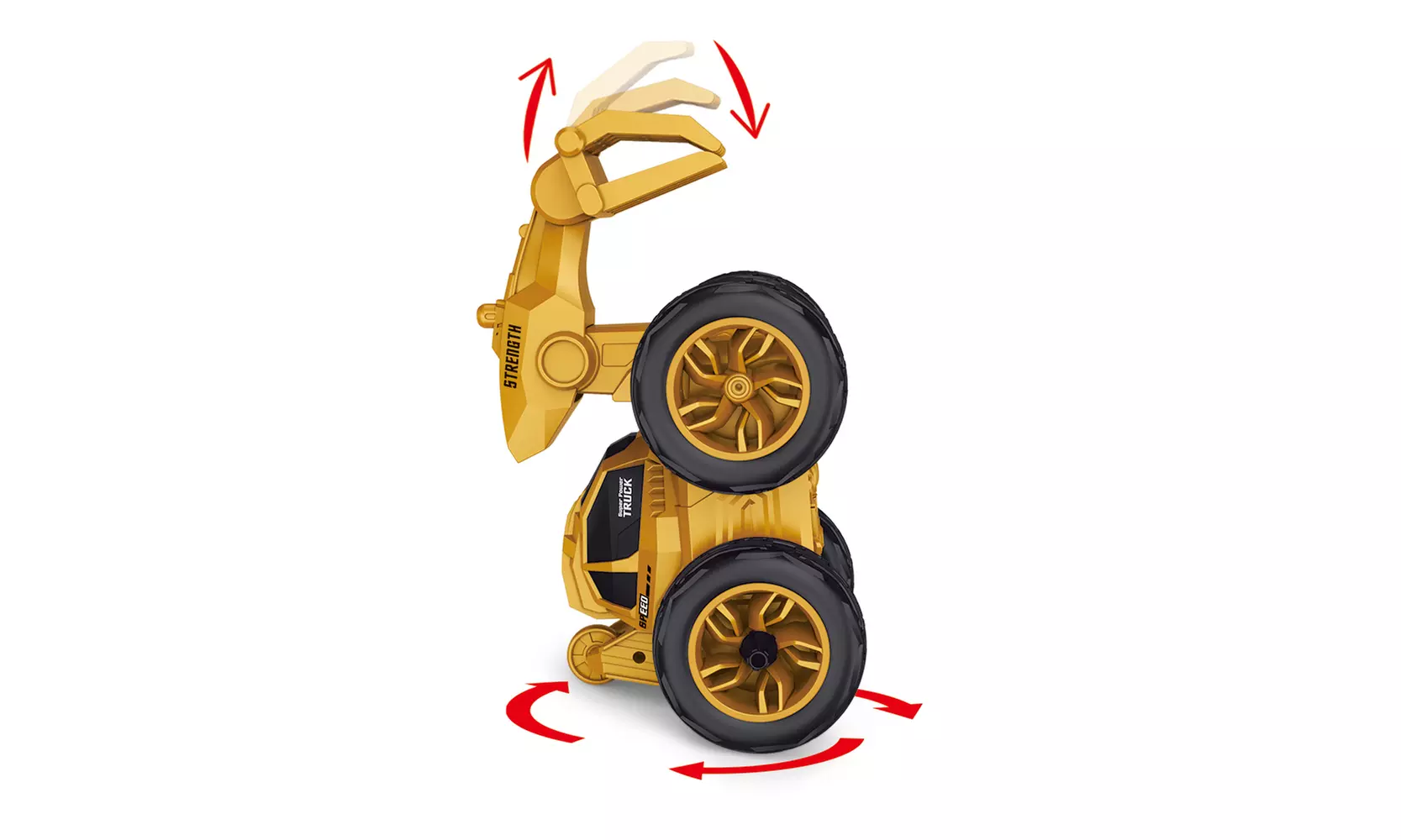 Remote Control Stunt Car or Trucks with 360 Thumbing & Lights