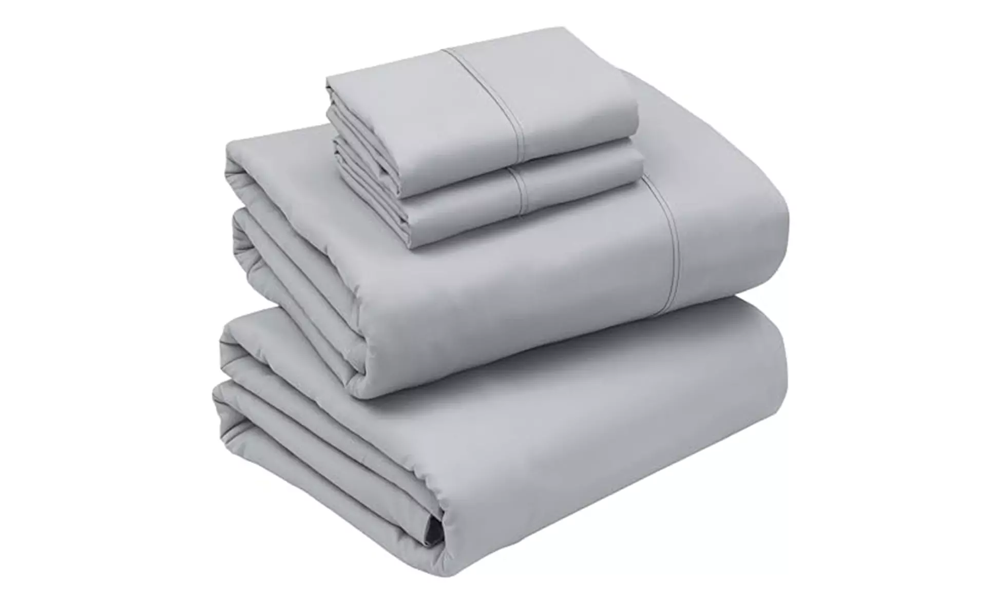 Ruvanti 1800 Series 4 Piece Microfiber Bed Sheet Set Soft Deep Pocket Sheet