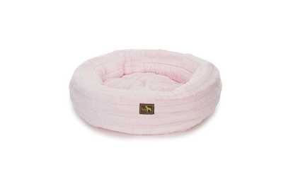 Luca For Dogs Baby Pink Chinchilla Nest Bed Extra Small