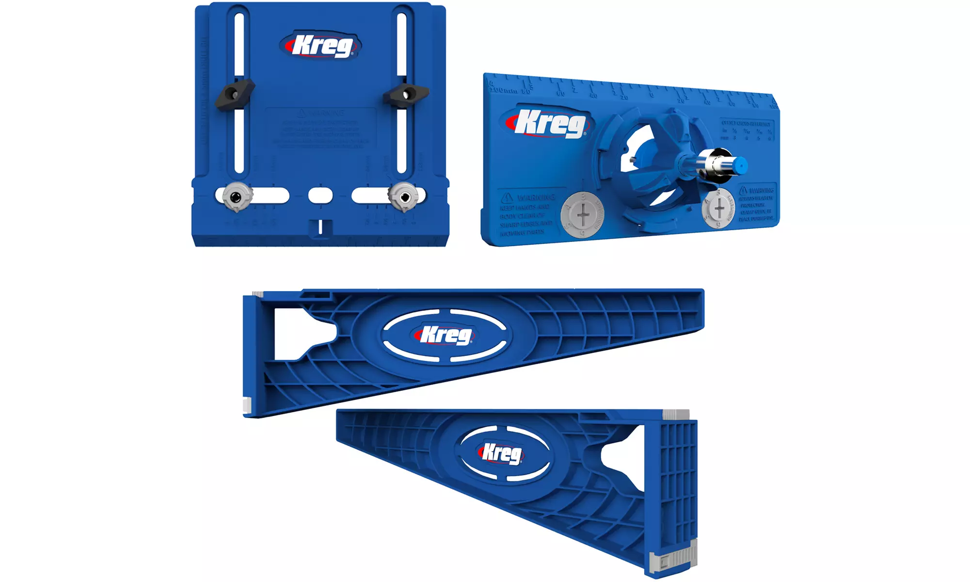 Kreg Drawer Slide Jig with Cabinet Hardware Jig and Concealed Hinge Jig - Primary Image
