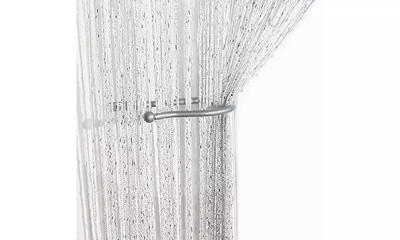 Glitter String Curtains Room Door Divider Window Patio Fly Screen Fringe Panels