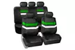 Varsity Spirit PU Leather Full Set Seat Covers PU006115-G - Second Medium
