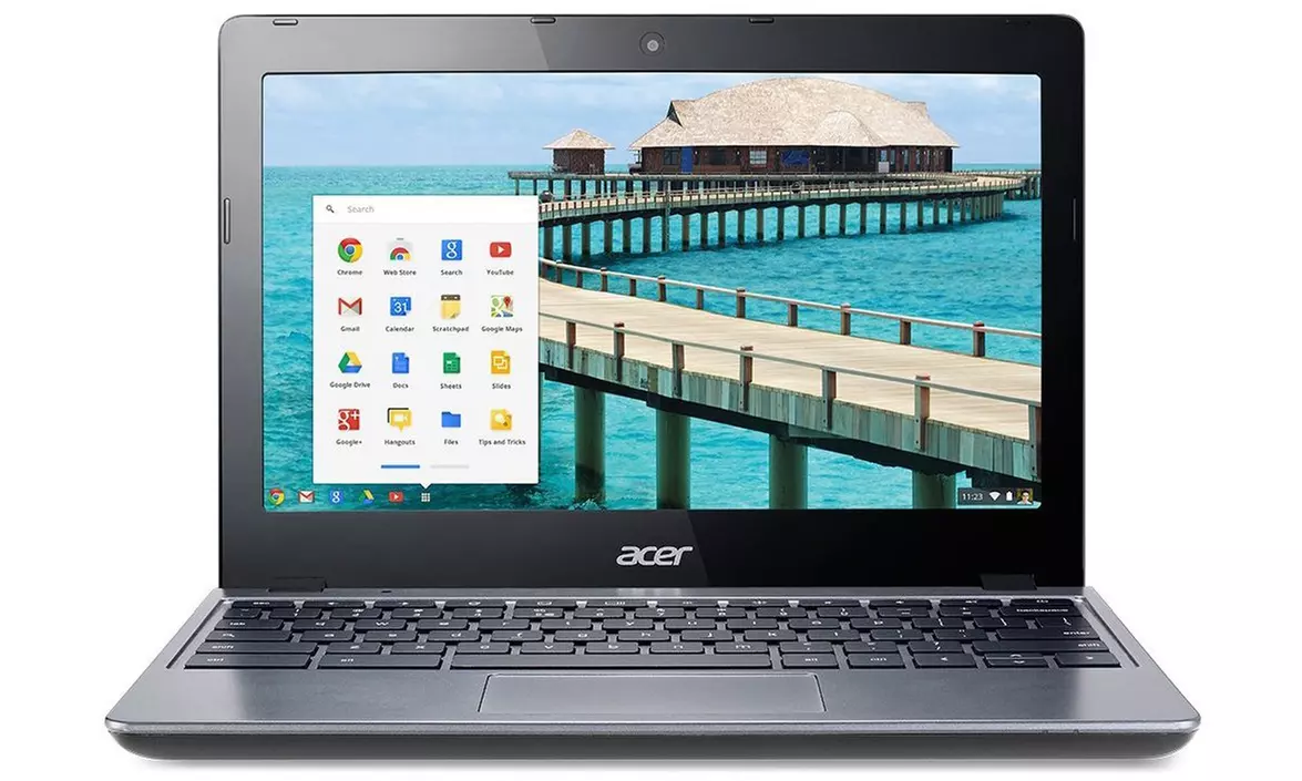 Acer C720 11.6" Chromebook Intel Celeron, 2GB RAM, 16GB SSD (B Grade Refurb) - Primary Image