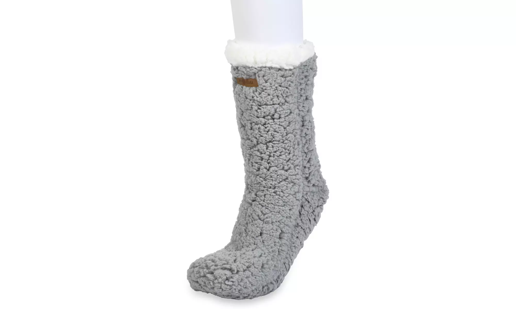 Gaahuu Women's Faux Shearling Cabin Socks - Second Medium