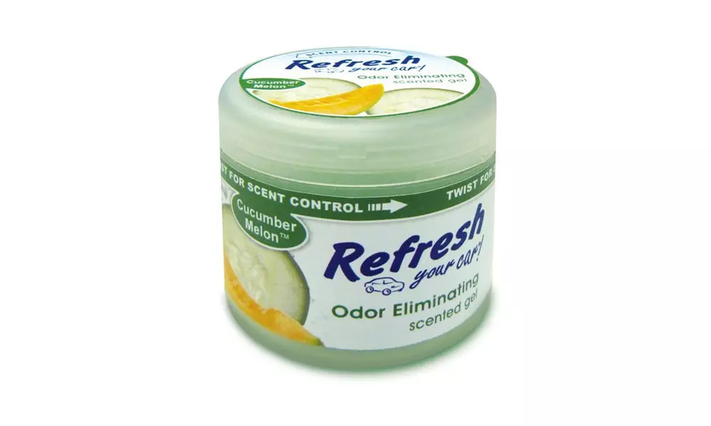 Refresh Your Car! Gel Can Scents Air Fresheners (4 Pack)