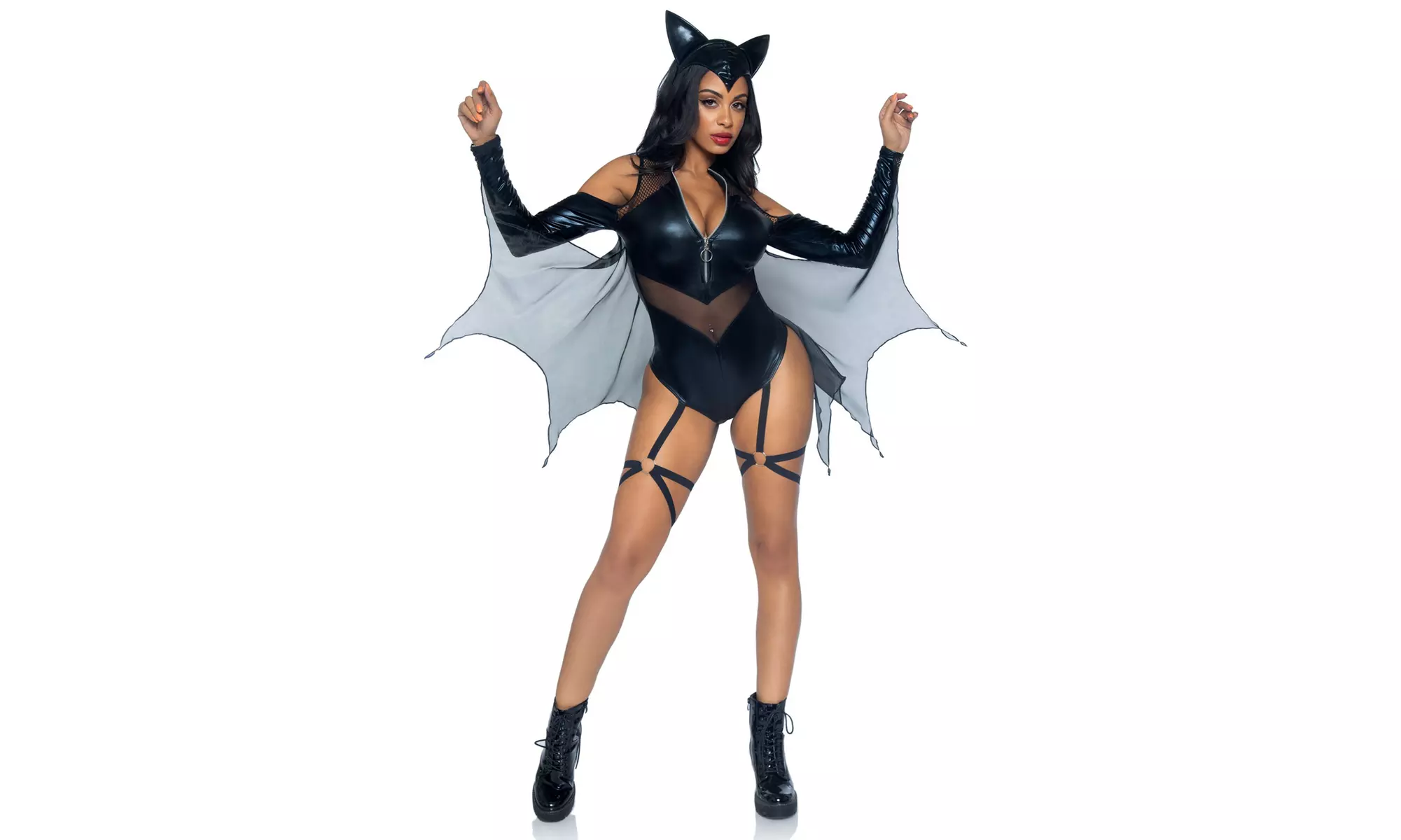 Leg Avenue Women's Midnight Bat Sexy Costume - Second Medium