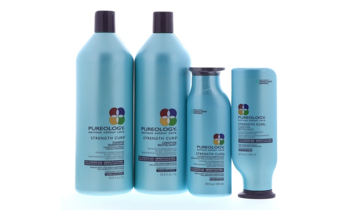 Pureology Strength Cure Shampoos and Conditioners | Groupon