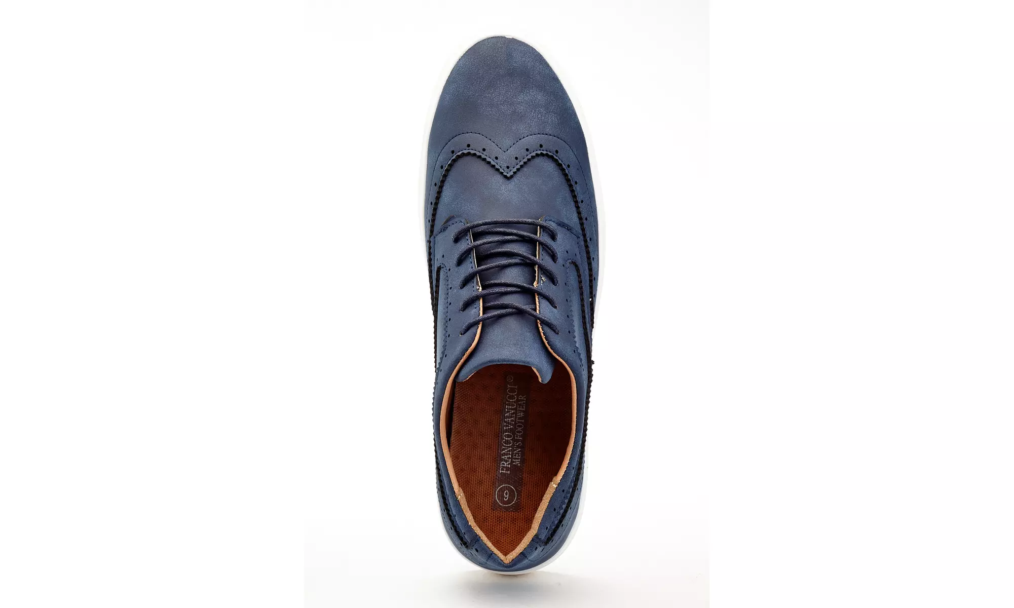 Franco Vanucci Michael Men's Casual Wingtip Oxford