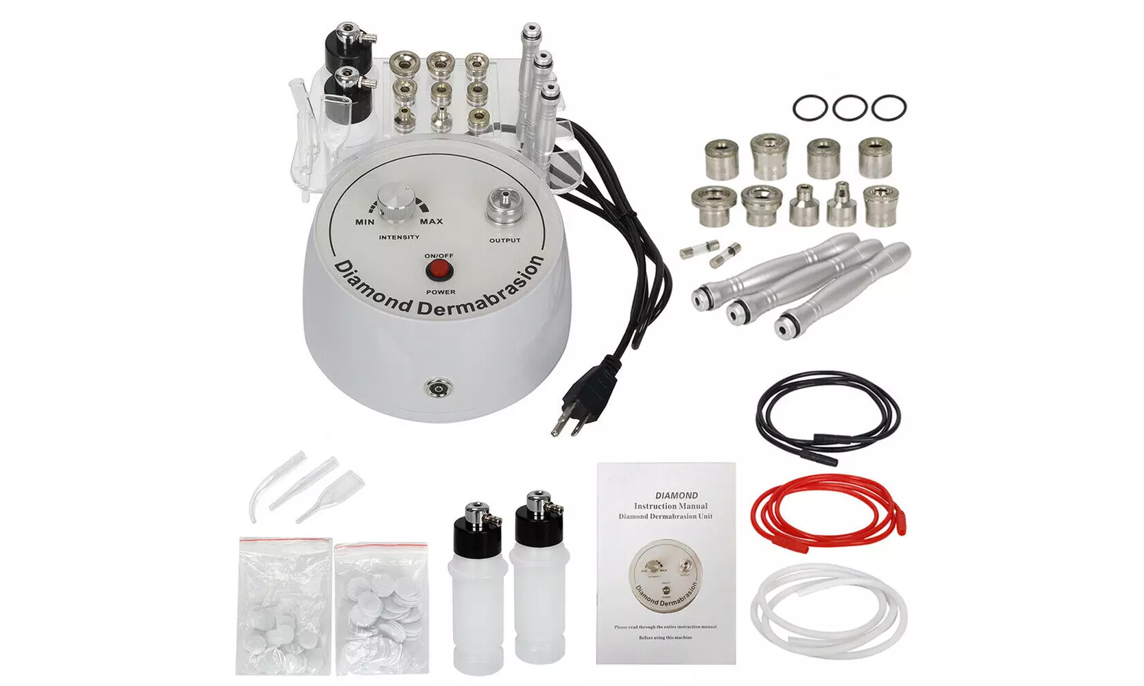 3-1 Mini Diamond Microdermabrasion Dermabrasion Facial Peel Vacuum Spray Machine - Primary Image