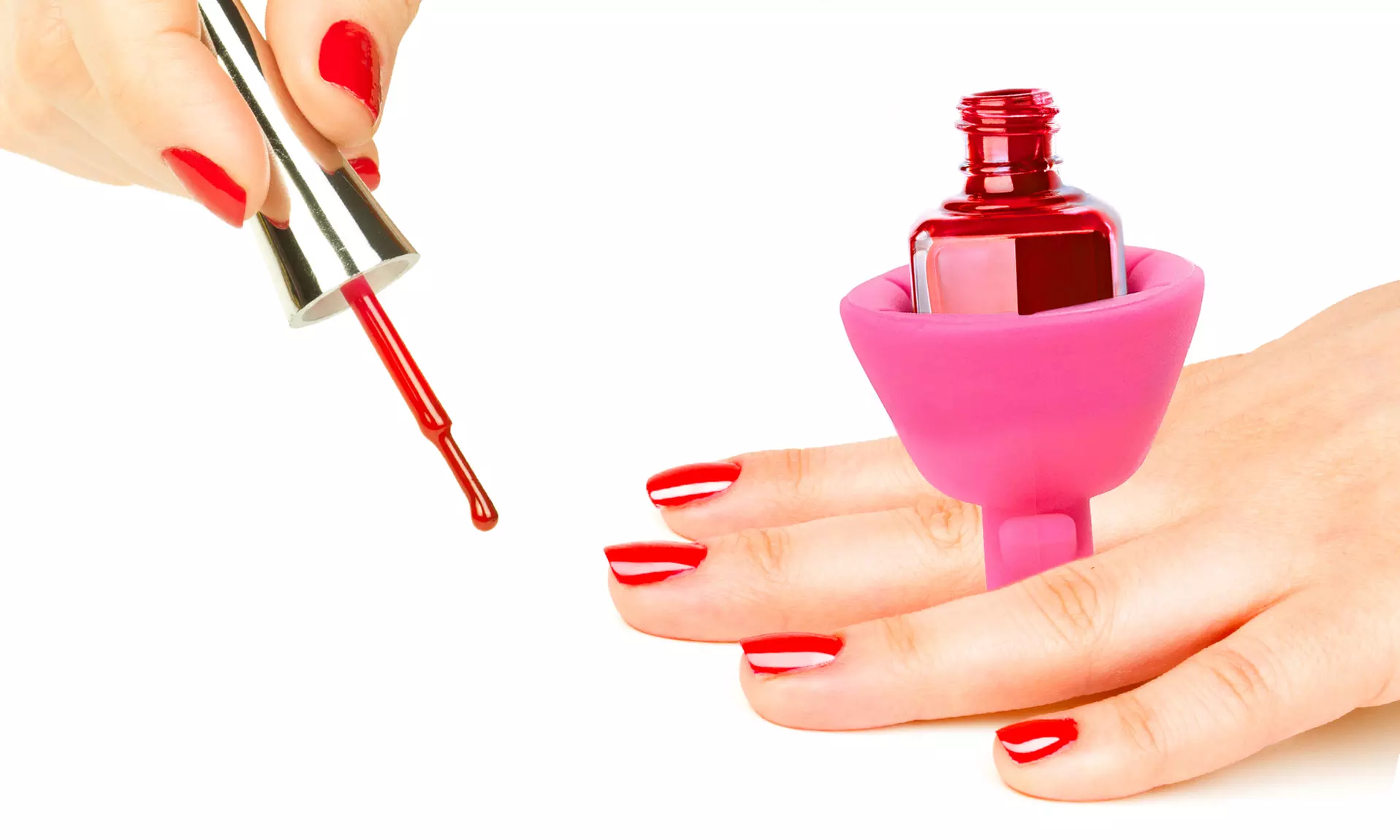 Wearable Nail Polish Bottle Holders (2-Pack) - Second Medium