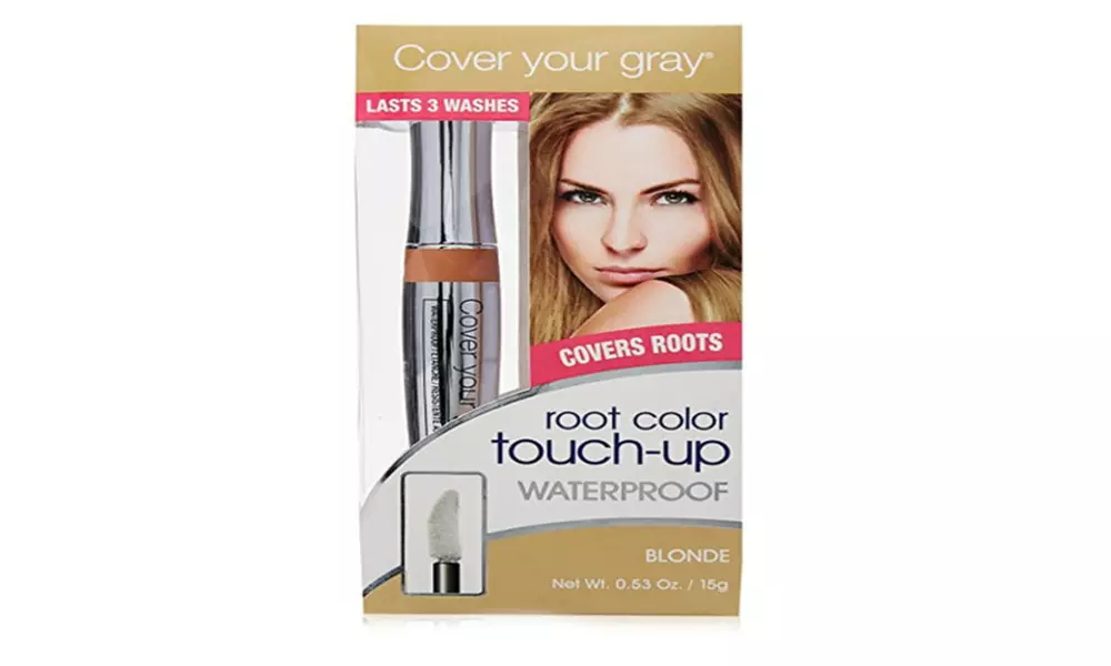 Cover Your Gray 2-in-1 Hair Temporary Color Touch up Wand ,0.53 Ounce - Second Medium