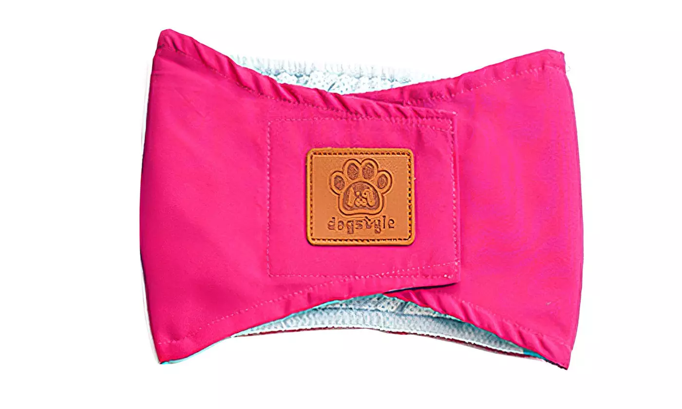 3 Pack Dog Diapers Pet Male Puppy Belly Wrap Elastic Band Washable Waterproof