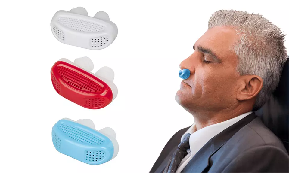 Air Purifying Anti Snore Nose Plugs For Sleepers  - Primary Image