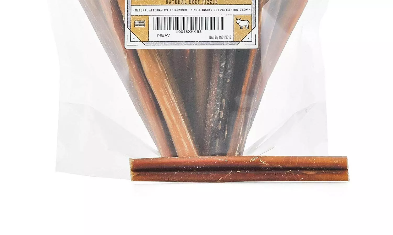 EcoKind Grade-A Bully Sticks (1lb.) - Second Medium
