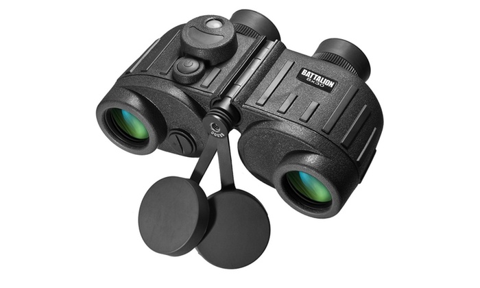 binoculars with compass and rangefinder