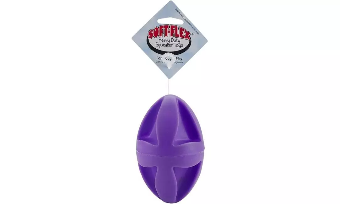 Hueter Toledo HT6500 Soft Flex Clutch Football Purple 5 in. - Primary Image