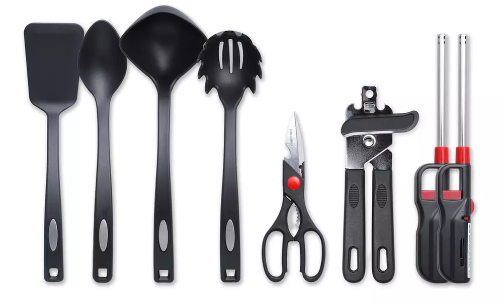 Nylon Kitchen Utensils (1-, 2-, 4-, or 8-Piece) - Second Medium
