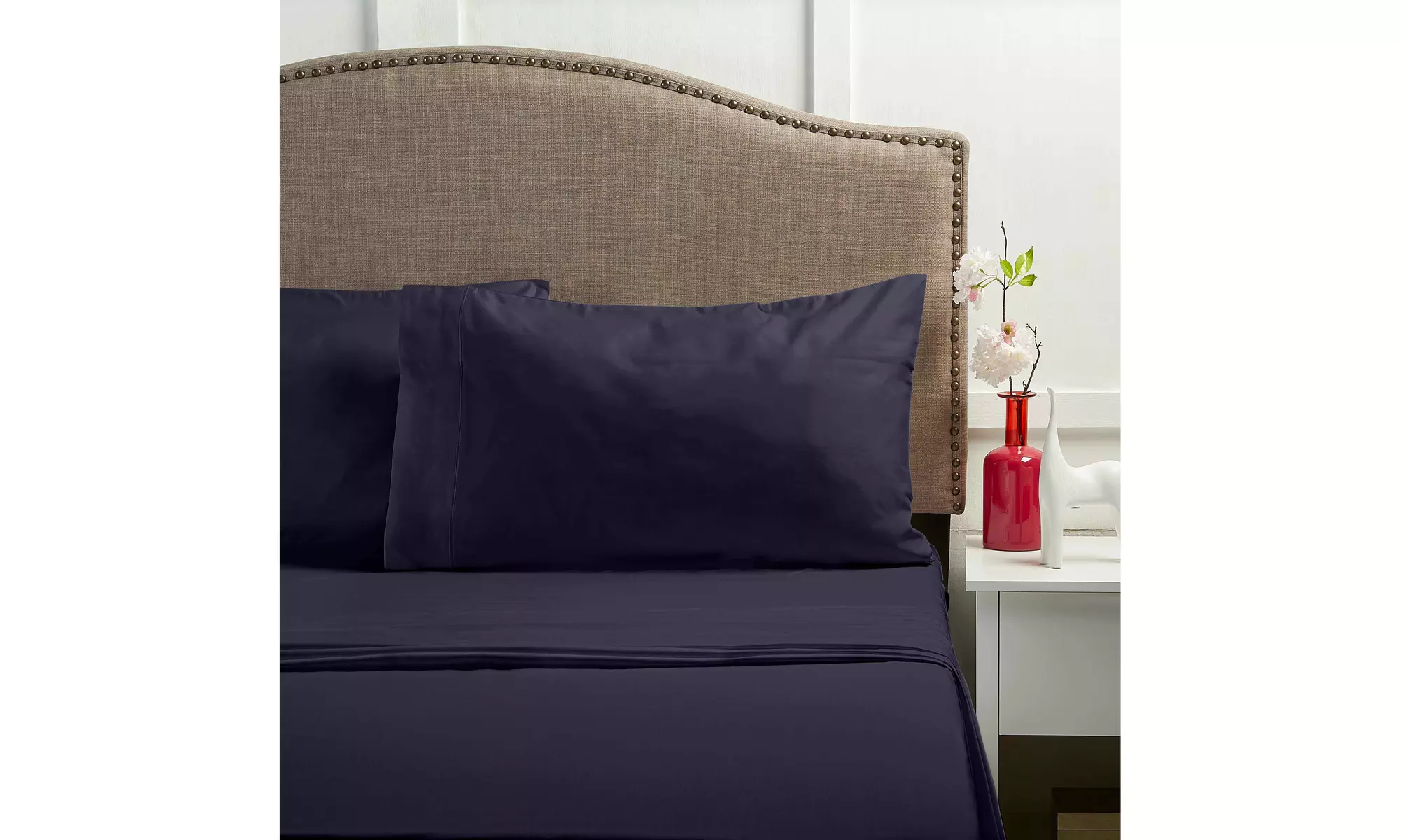 Hotel Style 600 Thread Count Luxury Cotton Bedding Sheet Set Collection - Primary Image