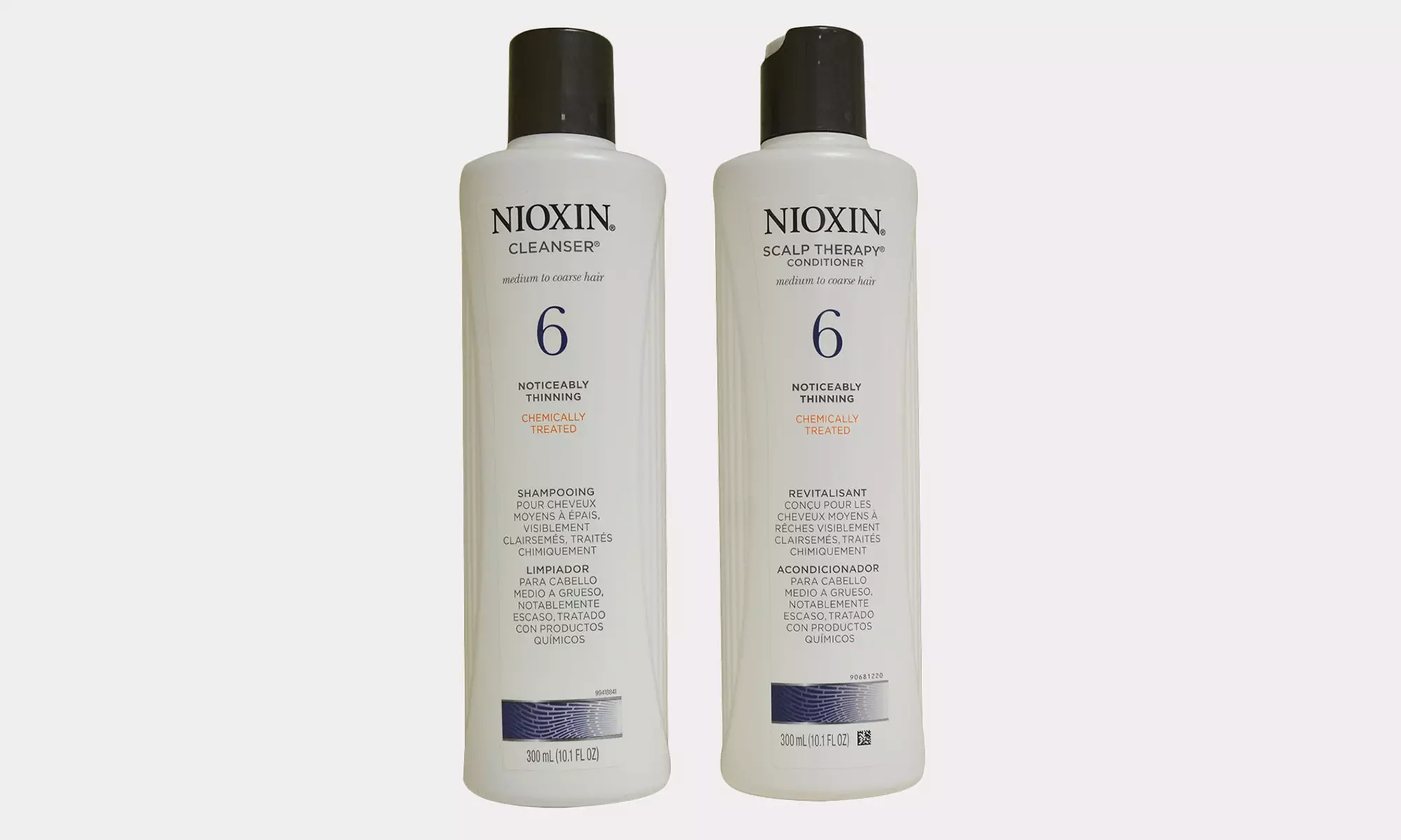 Nioxin Hair Cleanser Shampoo and Scalp Therapy Conditioner Duos (2-Pack)