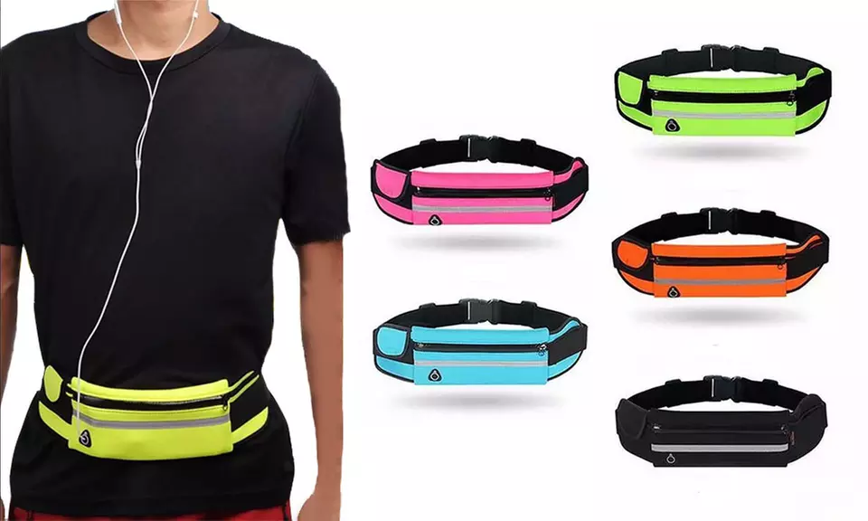 Sports Waist Fanny Bag For Activities Hiking, Running, Cycling, Traveling, Gym - Primary Image