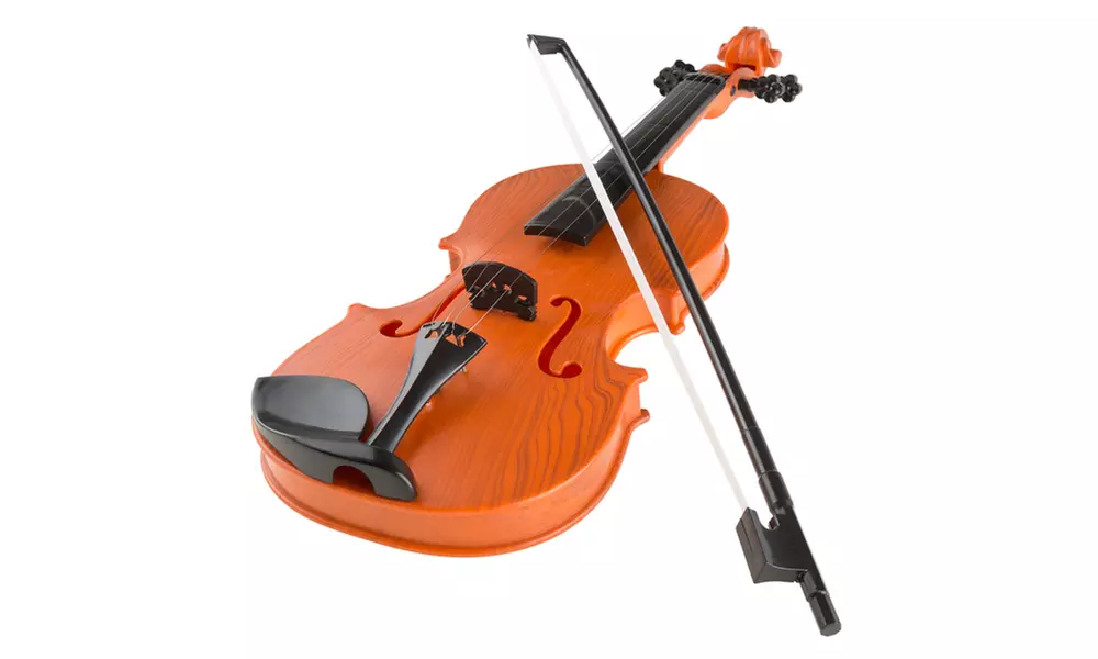 Hey! Play! Battery-Operated Toy Violin with Bow - Primary Image