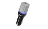 Insten Gray Car Charger USB Air Purifier For iPhone Samsung HTC Nexus