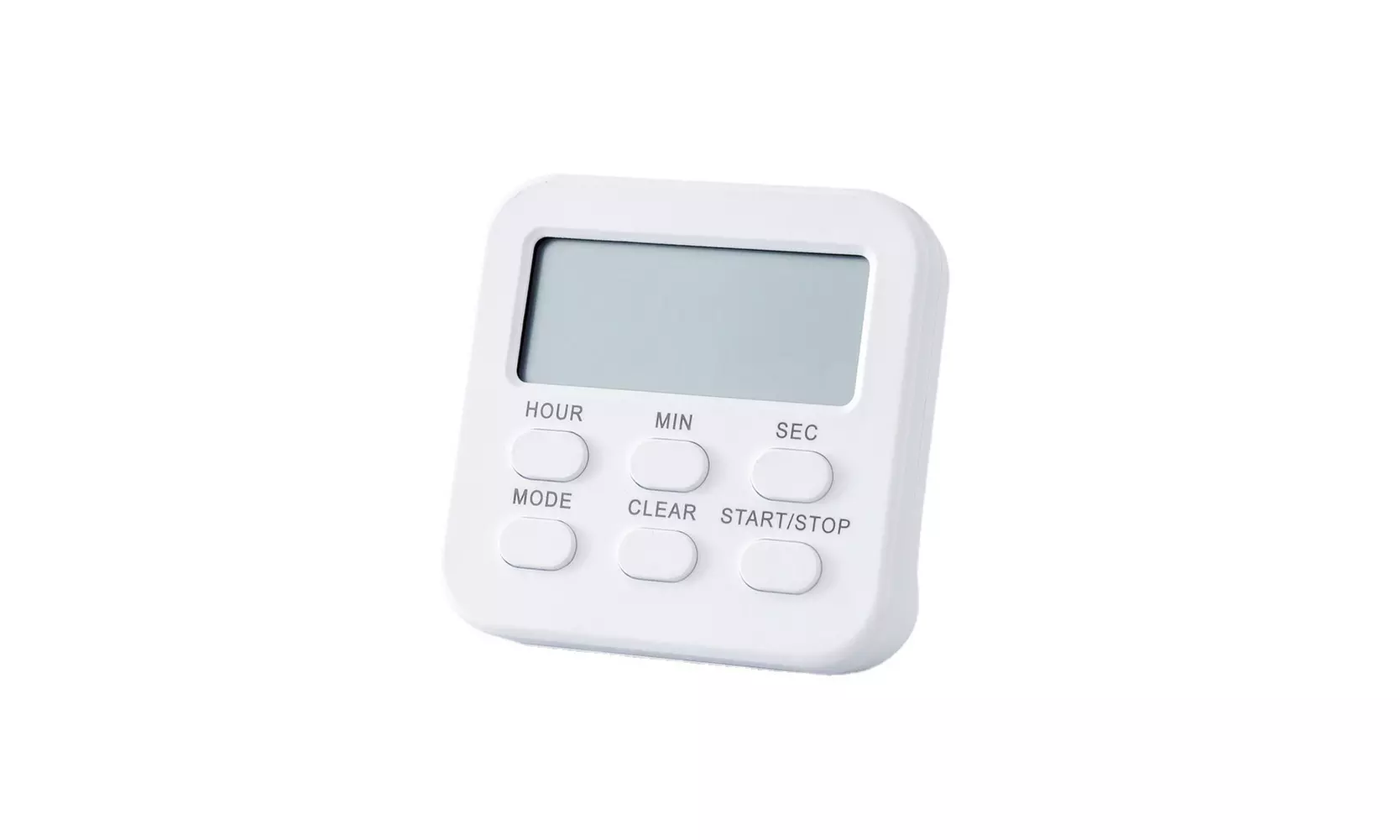 US 2-4 Pcs Magnetic Digital Kitchen Folding Timer Loud Alarm Count Up Down Clock - Primary Image