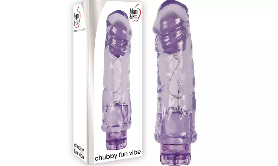  Adam & Eve Chubby Fun Vibe Purple  - Primary Image