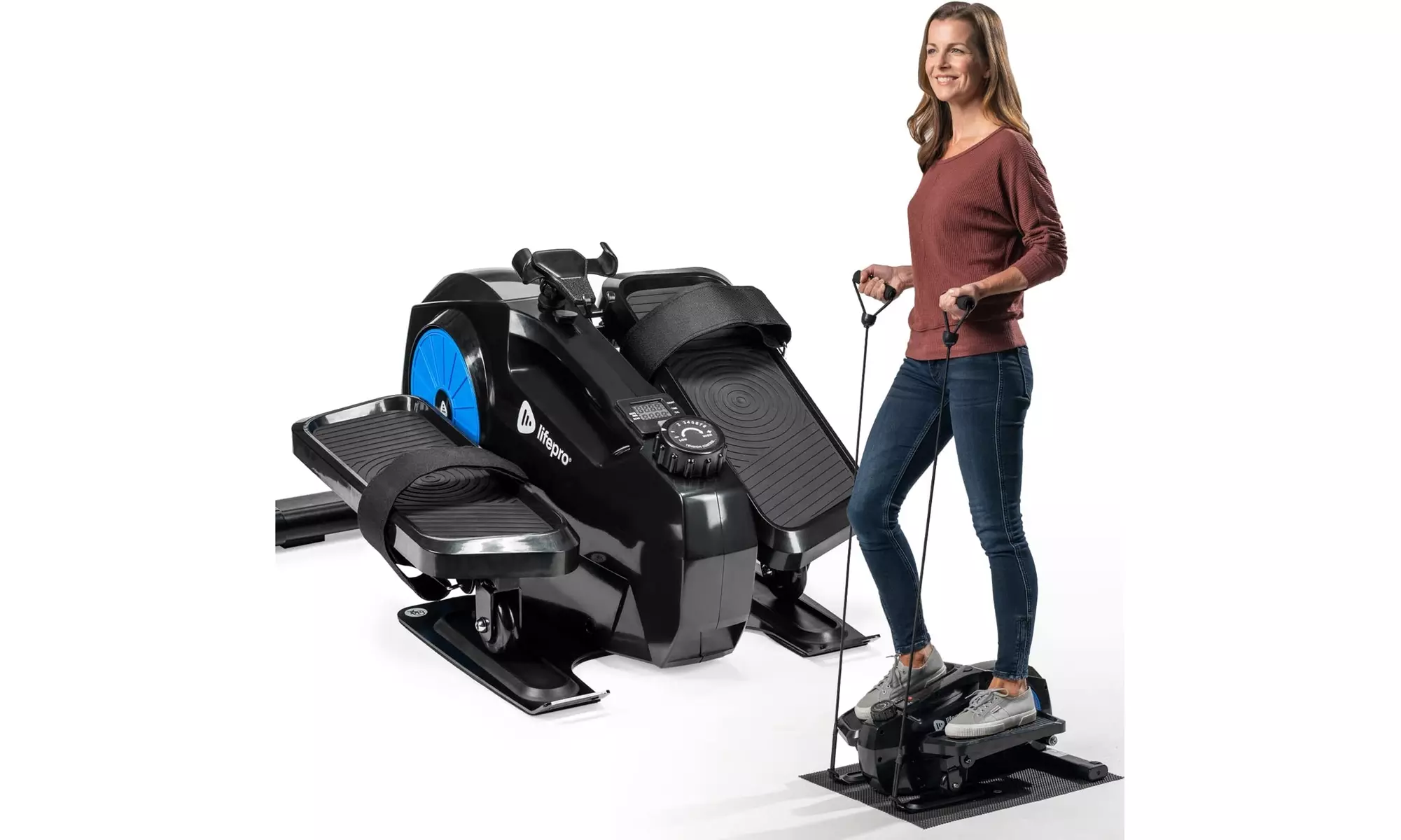 Rove Elliptical Machine Under Desk Bike Pedal Exerciser - Primary Image