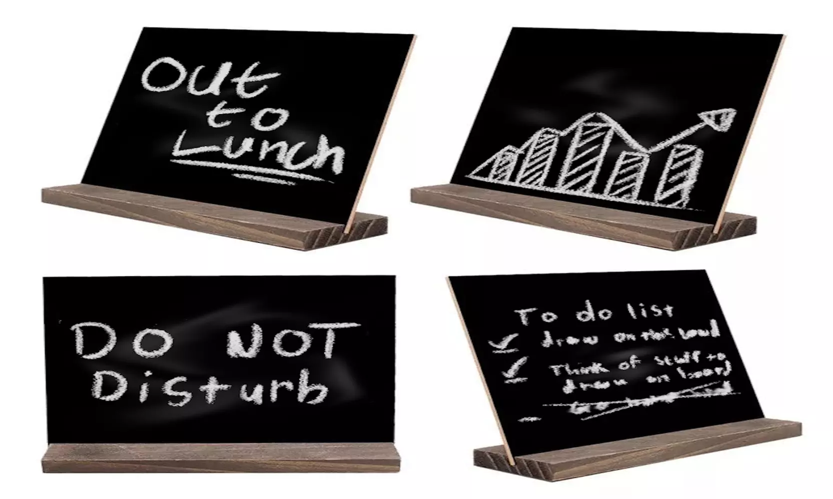Double Side Blackboard 4 Pack - Primary Image